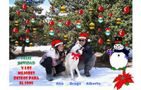 Ana, Alberto y Drago os felicitan la Navidad