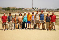 Grupo curso de obediencia